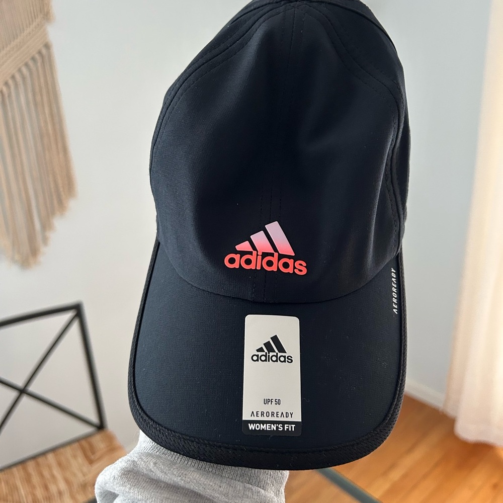 Adidas Superlite Baseball Cap, Coral & Purple